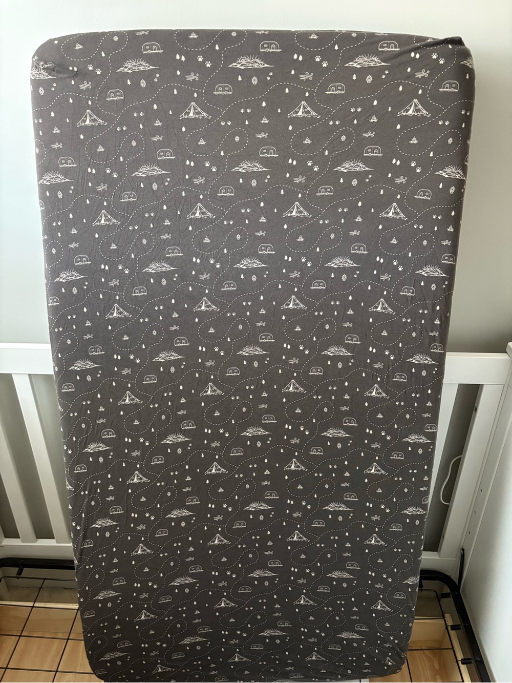 Jax & Lennon Bamboo Crib Sheet